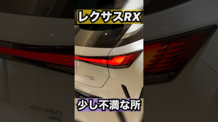 【RXオーナー本音】少し不満なところ #lexus #レクサス #レクサスrx #レクサスis #レクサスnx #解説 #納車 #車好き #車