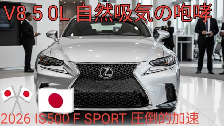 2026年新型Lexus IS 500F SPORT PerformanceV8最後のFRスポーツセダン徹底解説