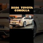 【驚愕】2026年最新型トヨタ・カローラ完全レビュー！燃費・内装・価格を徹底比較！