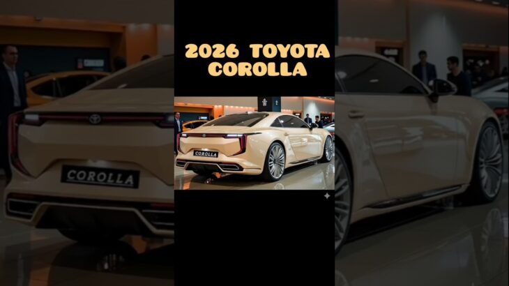【驚愕】2026年最新型トヨタ・カローラ完全レビュー！燃費・内装・価格を徹底比較！