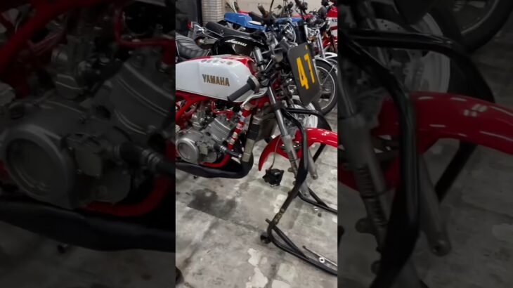 【最速上等】3回乗ってタイヤ交換する怪物バイクRZ250FS💨