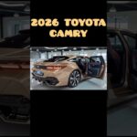 【衝撃進化】2026年トヨタ・カムリ最新モデル完全レビュー！新デザインと性能がヤバい