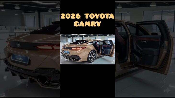 【衝撃進化】2026年トヨタ・カムリ最新モデル完全レビュー！新デザインと性能がヤバい