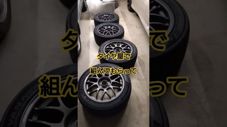 タイヤ交換〜　#mazda #rx7 #fd3s