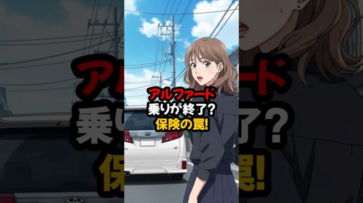【衝撃】アルファード乗りが終了…？2026年「任意保険」のサイレント拒絶という罠