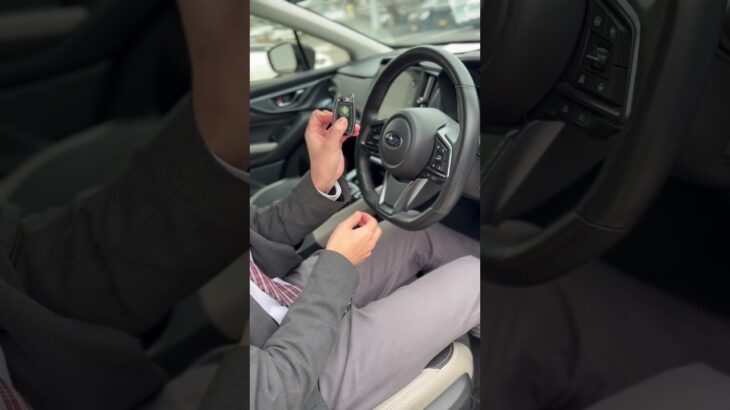 【検証‼️】キーのバッテリーが完全に切れてもエンジンはかけられるのか？？ #subaru #奈良スバル #バッテリー上がり #実際にやってみた