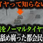 【超危険】タイヤ交換しない都会の高級車が関越道で事故…無知すぎるドライバーの末路がヤバすぎた【車解説】
