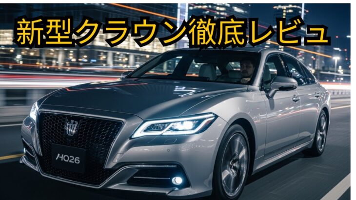 2026年新型トヨタ・クラウンが衝撃すぎる！高級セダンの常識を完全に覆した理由とは？😲: Motor Tokyo