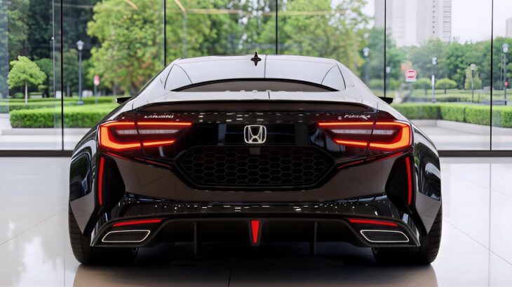 2026年ホンダアコード完全公開！驚きのデザインと最先端機能で未来のドライブ体験