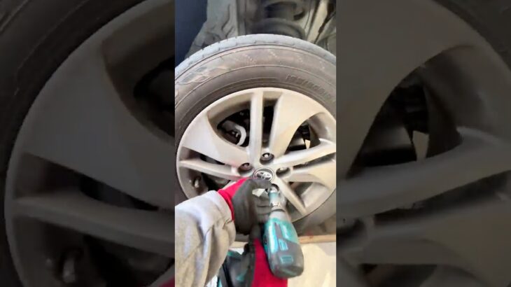 #スタッドレスタイヤ #タイヤ交換 #シエンタ #セルフメンテナンス