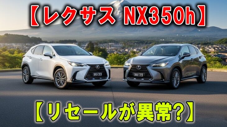 【レクサスNX350h＋中毒性ヤバい】550〜770万円でも評価4.8/5！注意、魅力はエンジンじゃない