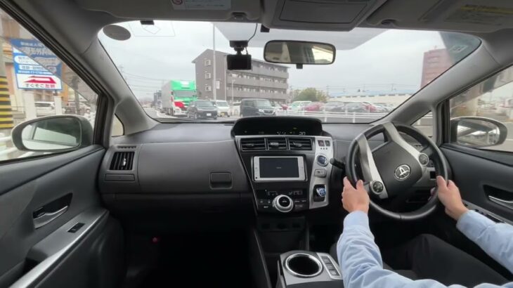 【試乗】トヨタ/プリウスα/2012年式/S/1800cc/ZVW41