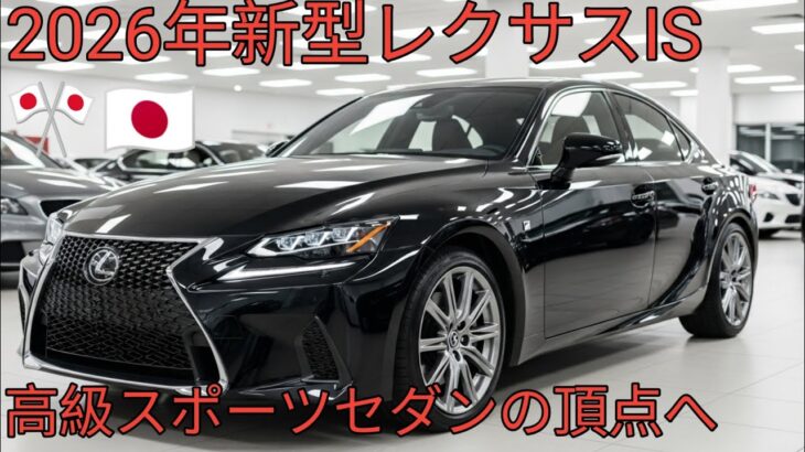 2026年新型レクサスIS登場進化したデザインと最先端テクノロジー圧倒的パフォーマンスと上質な走り高級スポーツセダンの新たな基準を徹底解説