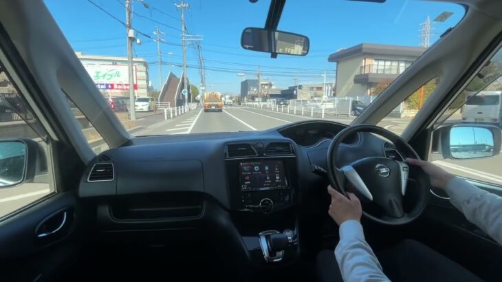 【試乗】ニッサン/セレナ/2013年式/Sハイブリッドエアロモード/2000cc/HFC26