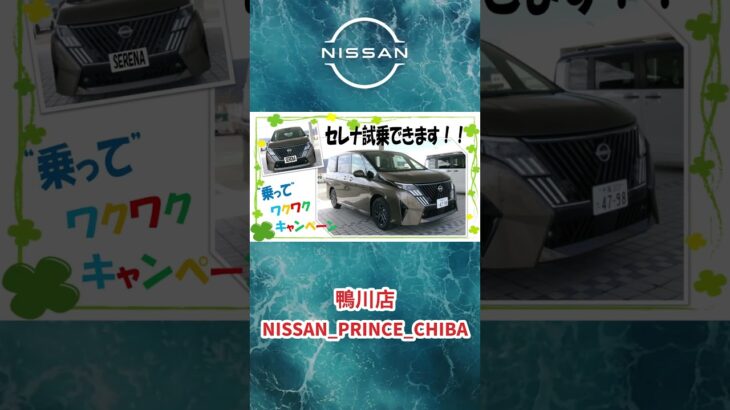 #いこうよ日産_NEWセレナ試乗車あります