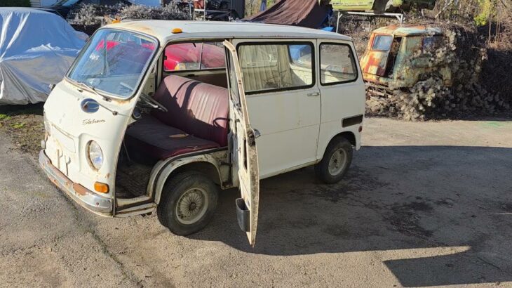 Subaru 360 Van 1st Drive