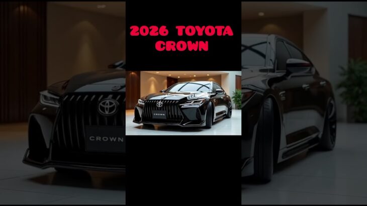 【新型2026年トヨタクラウン完全解説】高級感が別次元へ進化！最新デザイン＆ハイブリッド性能を徹底レビュー！