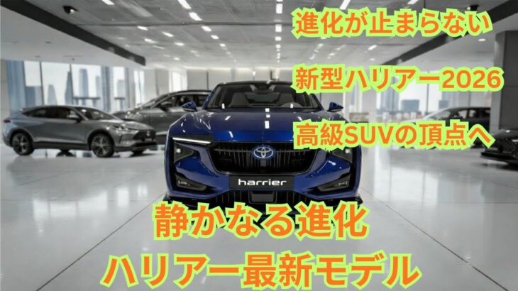 【2026年新型トヨタハリアー徹底試乗レビュー】驚異の進化と最新ハイブリッド性能を完全解説する究極SUV体験