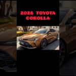 【衝撃進化】2026年トヨタ・カローラ完全公開！新型はここまで変わった！