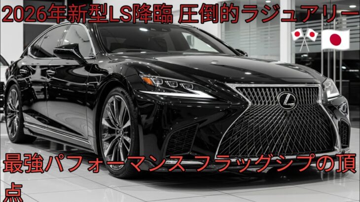 2026年新型Lexus LS完全解説フラッグシップセダンの究極パフォーマンス圧倒的ラグジュアリーと最新技術購入前に必見の徹底レビュー