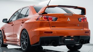 伝説のスポーツセダン三菱EVO X 2015、徹底レビュー＆試乗体験