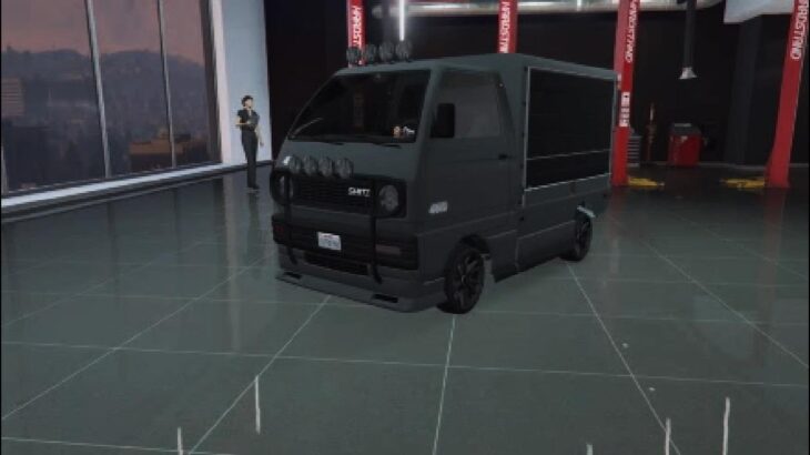GTAで軽トラ登場？？！！スズキ・キャリイ（シッツケイトラ）を自分好みでカスタム&試乗！GTAオンラインで