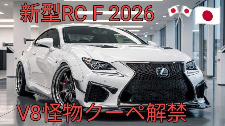 2026年新型レクサスRC F進化したV8エンジン搭載究極のラグジュアリースポーツクーペ最新スペック徹底解説