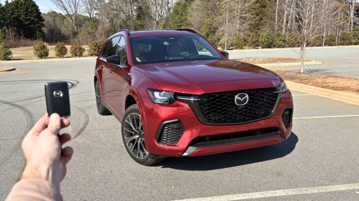 2026 Mazda CX 70 Turbo S Premium Plus: Start Up, Test Drive, Walkaround, POV and Review