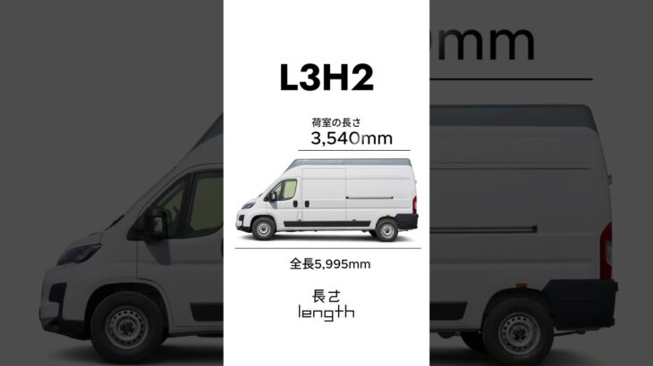 フィアットデュカト3機種のサイズ比較動画 #キャンピングカー