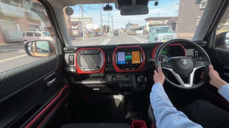 【試乗】スズキ/ハスラー/2021年式/ハイブリッドX 4WD/660cc/MR92S