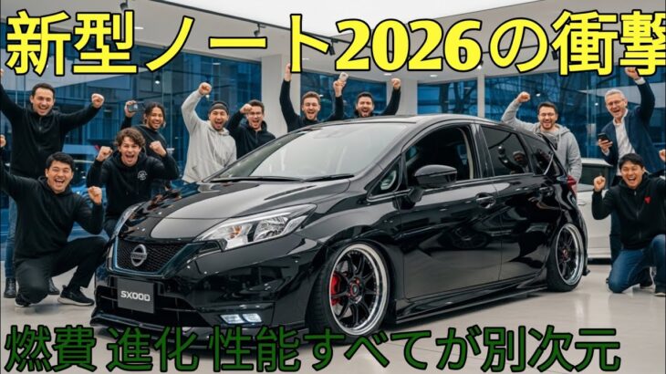 2026年新型日産ノート登場ePOWERがさらに進化驚きの燃費と快適性能今買うべきコンパクトカー