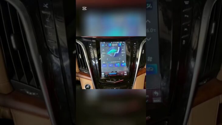 【キャデラック】エスカレードにテスラ風ナビ　取付してみました☆彡【CLEEK】 #キャデラック #エスカレード #アンドロイドナビ #大阪