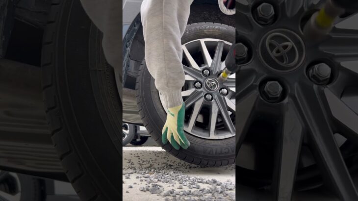 サマータイヤ（オールシーズンタイヤ）に履き替えた#タイヤ交換2