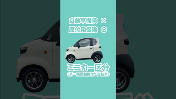 T-miniに保険は必要？原付ミニカーの保険制度を解説！ #ev #automobile #原付ミニカー #evミニカー