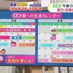 【菅井さんの天気予報 10日(火)】タイヤ交換・衣替え・花粉対策はいつから？札幌の春の生活カレンダー