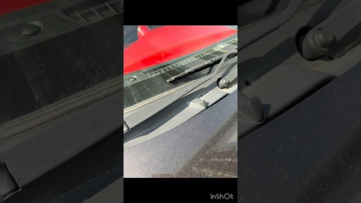春になったから　ワイパー交換してみた😆　I tried changing the windshield wipers 🤭