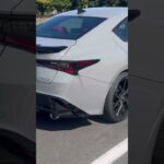 レクサス新型is改良後　試乗車