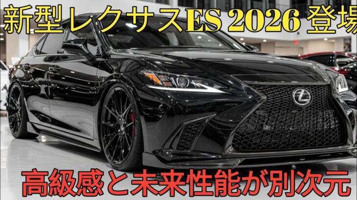2026年 新型レクサスES 完全公開未来を変えるラグジュアリーセダン圧倒的な静粛性と最先端テクノロジーこれが次世代プレミアムカーの答え