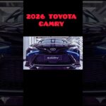 【衝撃進化】2026年型トヨタカムリ徹底レビュー！新デザイン＆最新ハイブリッド性能がヤバすぎる！