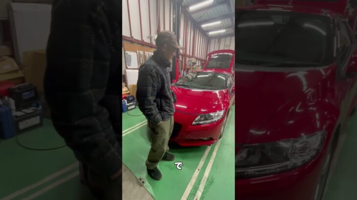 ハイブリッドなのにスポーツカー！？真っ赤CR-Z HVバッテリー交換🪫 #ホンダ