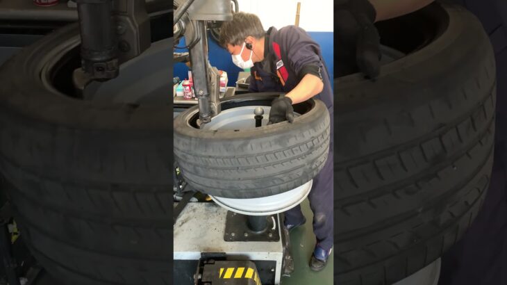 #タイヤ交換 #ヴェルファイア #245/40/20