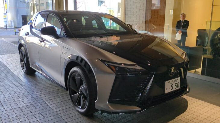2026年3月8日　レクサスRZ550h　DIRECT4 試乗キャンペーンに誘われた