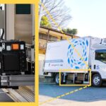 バッテリー交換式EVトラックを使用したファミリーマート配送実証- ISUZU