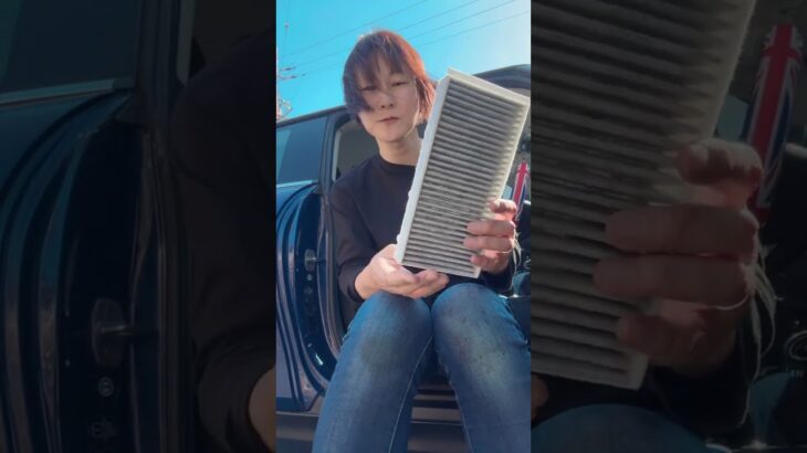 【エアコンフィルター交換】MINI整備日記