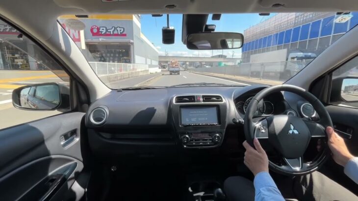 【試乗】三菱/ミラージュ/2019年式/G/1200cc/A03A