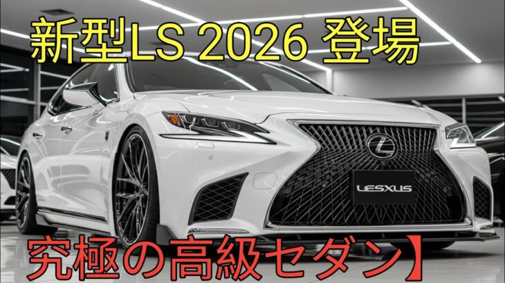 2026 Lexus LS新型フラッグシップ降臨究極の静粛性とラグジュアリーすべてを徹底解説