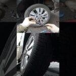 【タイヤ1本だけ交換】前回“手組み”したスタッドレスを最速装着❄️✨ ホンダ車は⚠️球面座ナットでした！【3.0TON　低床　油圧ガレージジャッキ　GJ142　アストロプロダクツ】#Shorts