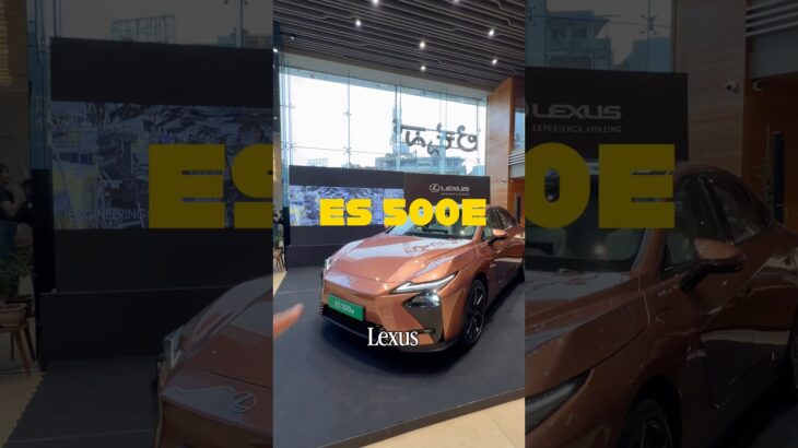 LEXUS ES500E | FIRST ELECTRIC CAR IN INDIA 🇮🇳 #automobile #lexus #lexus