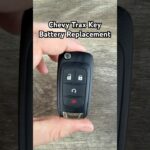 2014 – 2018 CHEVY TRAX Key Fob Battery Replacement – How To Change Replace Remote Batteries #diy
