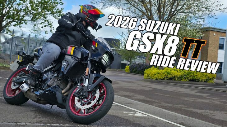 2026 Suzuki GSX-8 TT | First Impressions Ride Review!